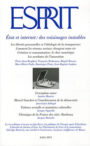 Esprit - Etat et internet : des voisinages instables: Juillet 2011 book