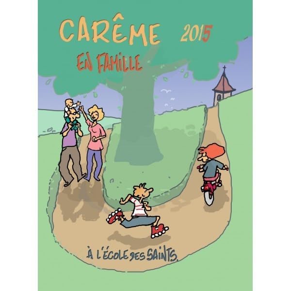 Le carême en famille 2015 - A l'école des saints book