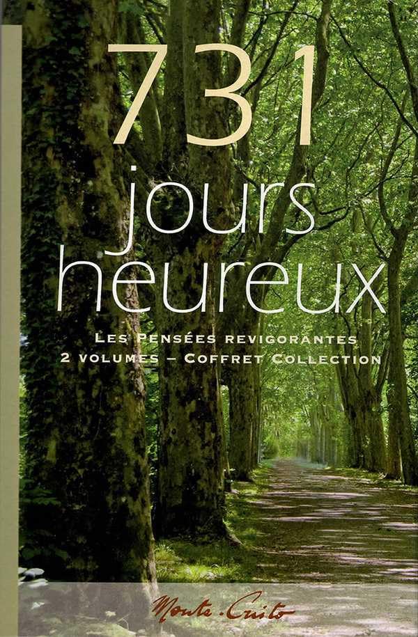 731 Jours heureux, Les Pensées revigorantes : Coffret collection en 2 volumes Books