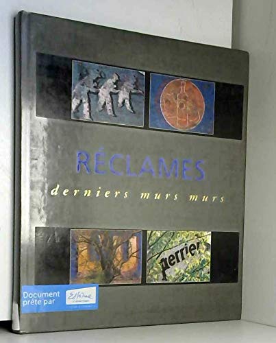 Product Image: Réclames : derniers murs murs