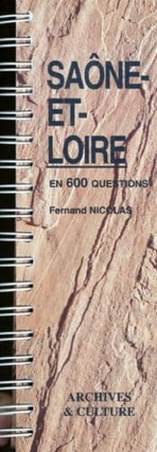 La Saône-et-Loire en 600 questions Books