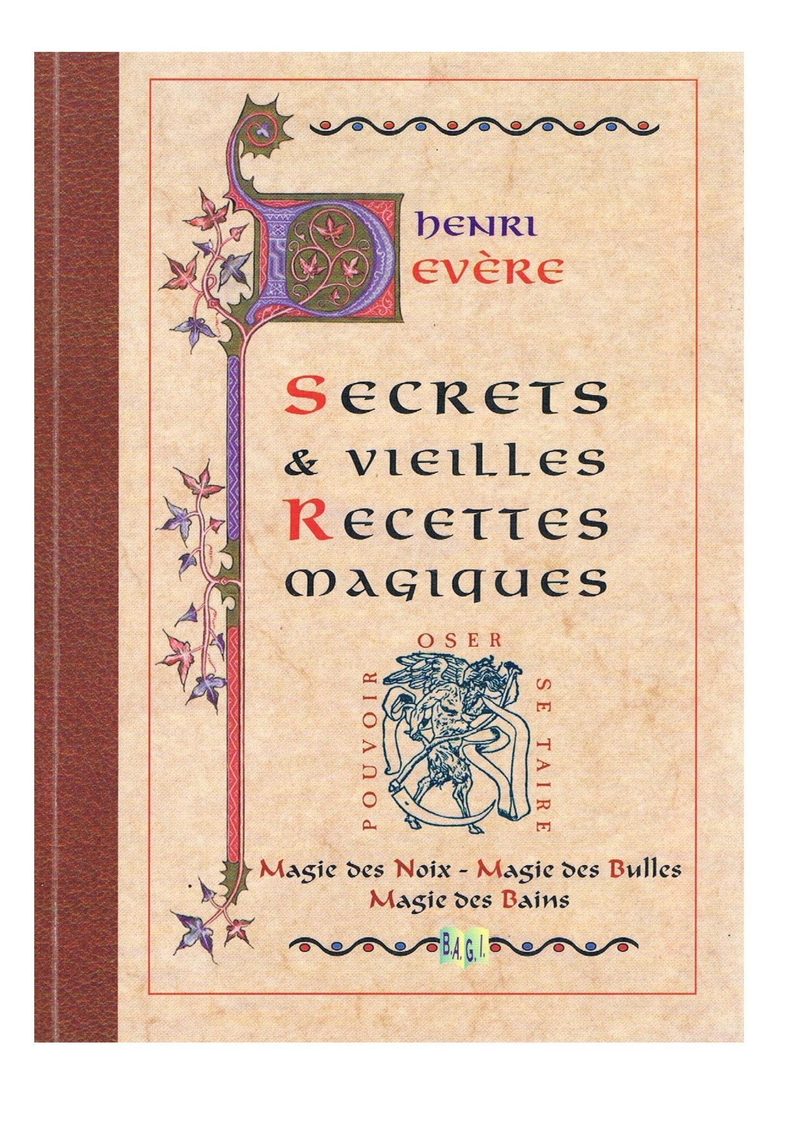 Secrets t vieilles recettes magiques book