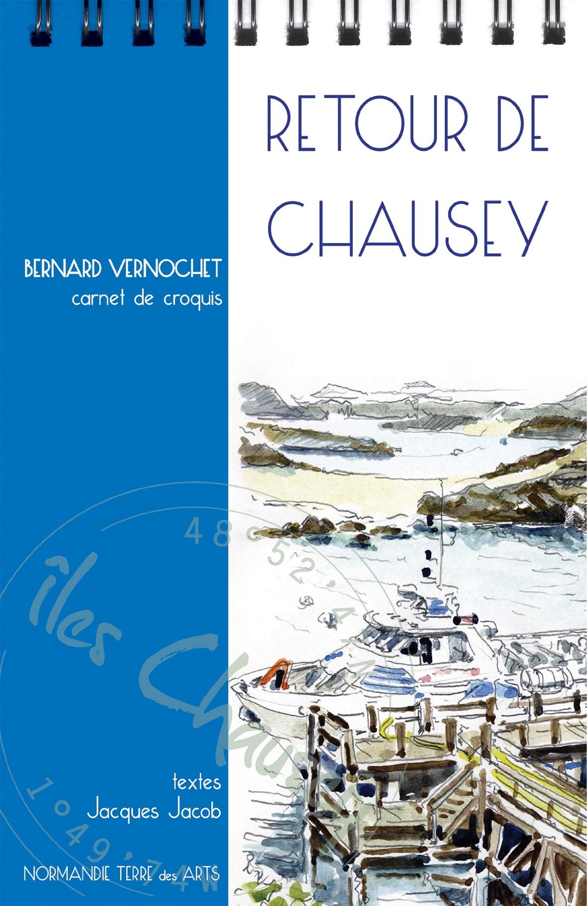 Retour de Chausey, carnet de croquis book