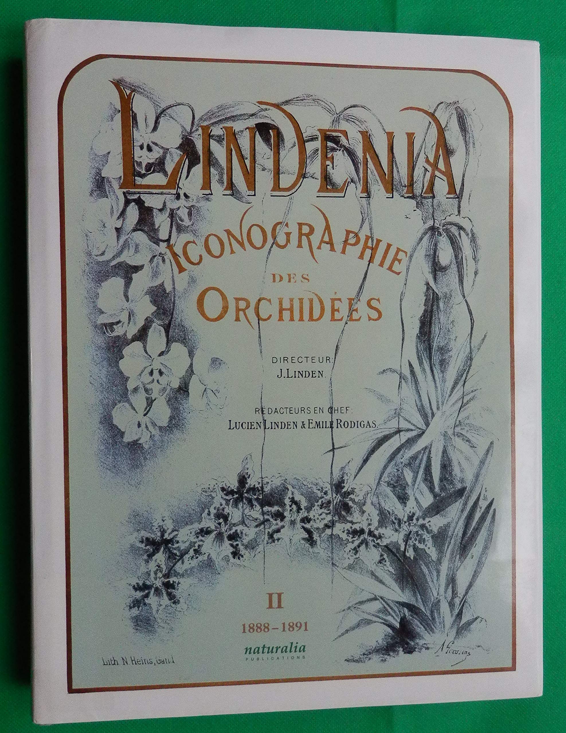 Lindenia : iconographie d'orchidées : 1885-1906. Vol. 2. 1888-1891 book