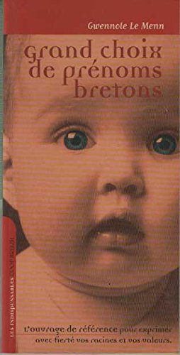 Grand choix de prénoms bretons book