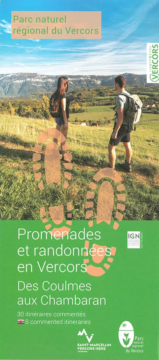 Carte de randonnée : Promenades et randonnées en Vercors - Coulmes - Royans - Isère book