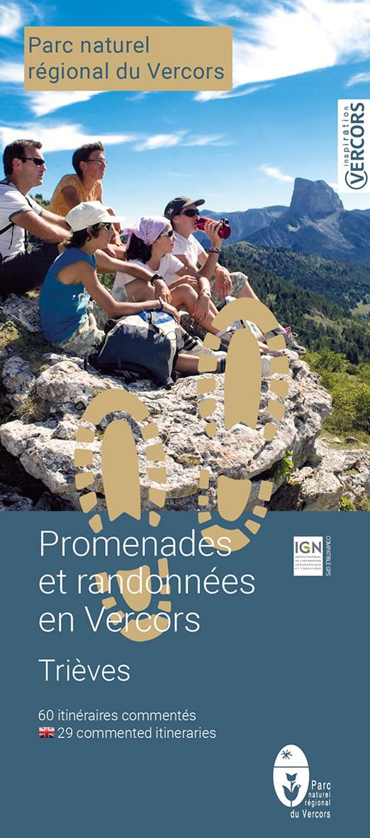 Carte de randonnée : Promenades et randonnées en Vercors - Trièves Maps & Plans