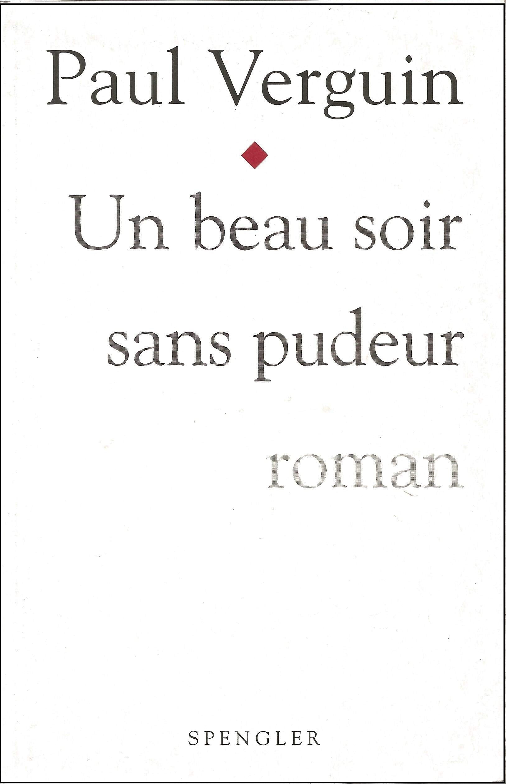 Un beau soir sans pudeur Books