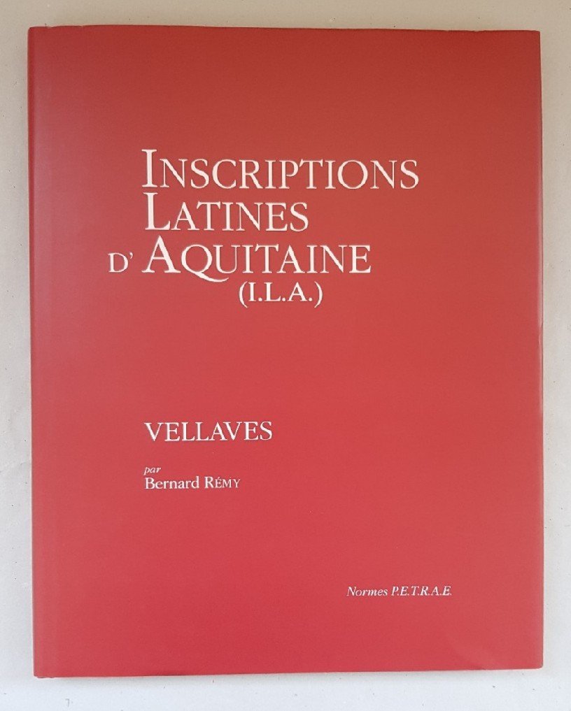 Inscriptions latines d'Aquitaine (ILA): Vellaves book