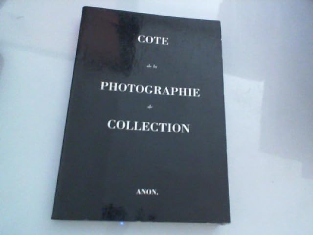 Cote de la photographie de collection Books