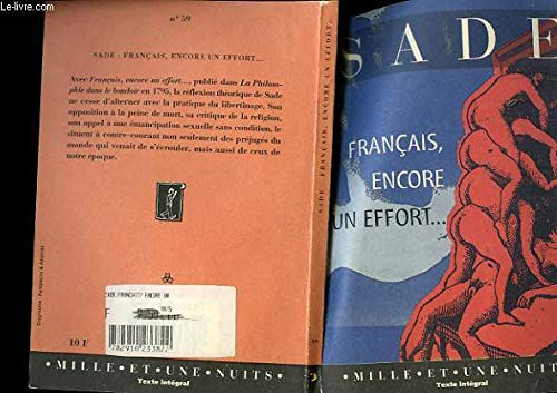 Français, encore un effort si vous voulez être républicains book