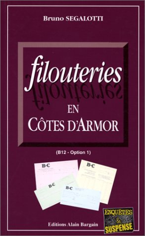 Filouteries en Côtes-d'Armor (B12 option 1) book