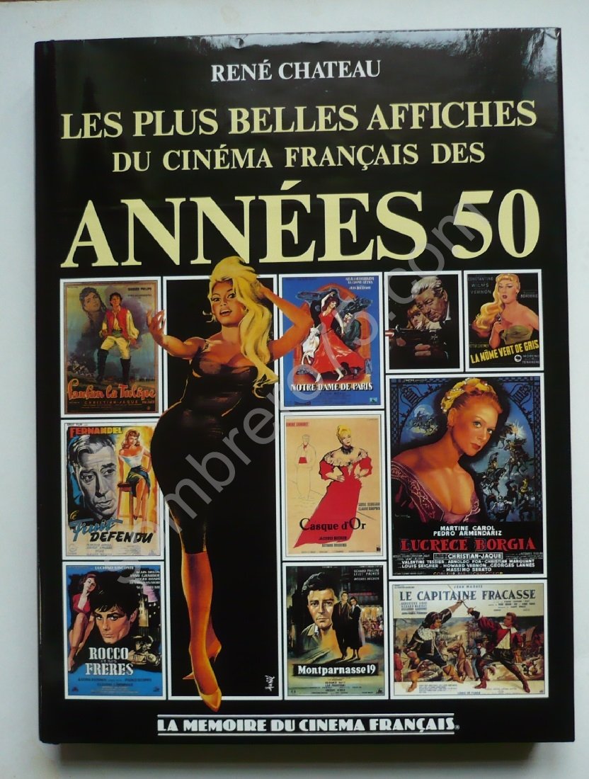 Les Plus Belles Affiches Du Cinema Francais Annees 50 Books