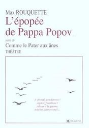 L'épopée de Pappa Popov suivi de Comme le Pater aux ânes book