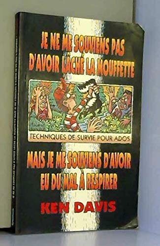 Je Ne Me Souviens Pas d Avoir Lqche la Mouffette Books
