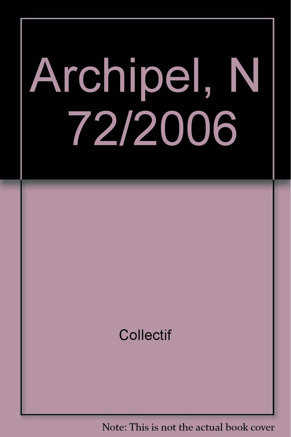 Archipel, N 72/2006 book