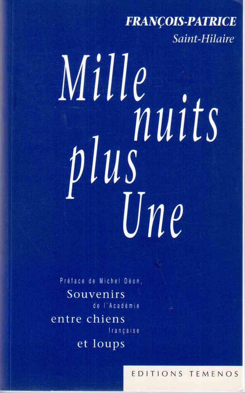 Mille nuits plus une: Souvenirs entre chiens et loups book