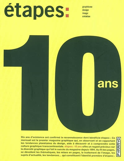 Product Image: Etapes : 10 ans : graphisme, design, image, création