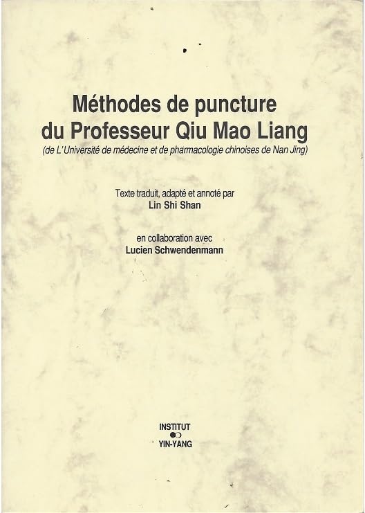 Methodes de puncture du professeur qiu mao liang + dvd book