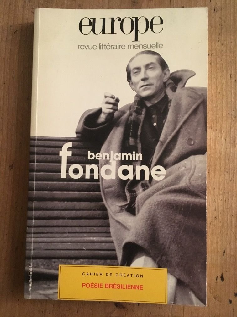 Europe, n° 827. Benjamin Fondane Classics