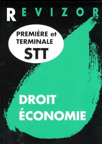 Droit Economie 1ere Et Terminale Stt book
