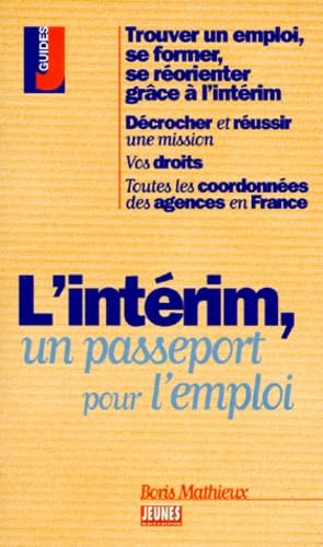 L'interim, un passeport pour l'emploi book