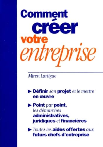 Comment Creer Votre Entreprise book