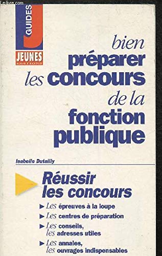 Bien préparer les concours de la fonction publique book