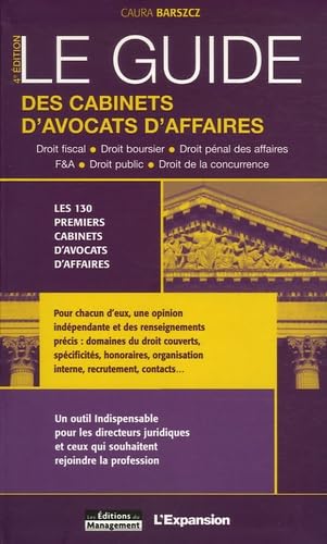 Le guide des cabinets d'avocats d'affaires book