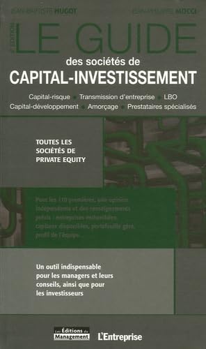 Le guide des sociétés de Capital-Investissement book