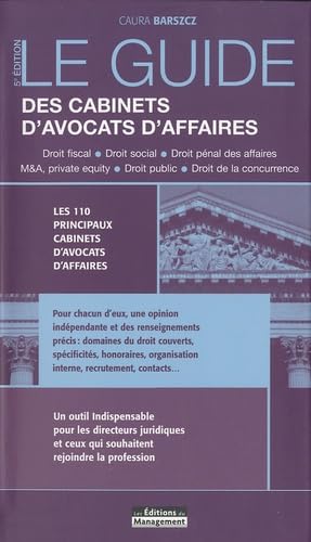 Le guide des cabinets d'avocats d'affaires book