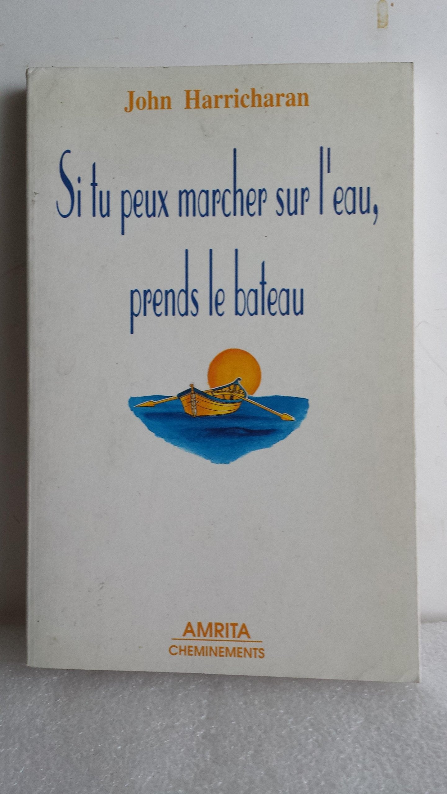 Si tu peux marcher sur l'eau, prends le bateau book