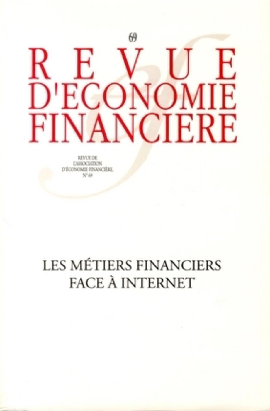 Les métiers financiers face à internet: N° 69 book