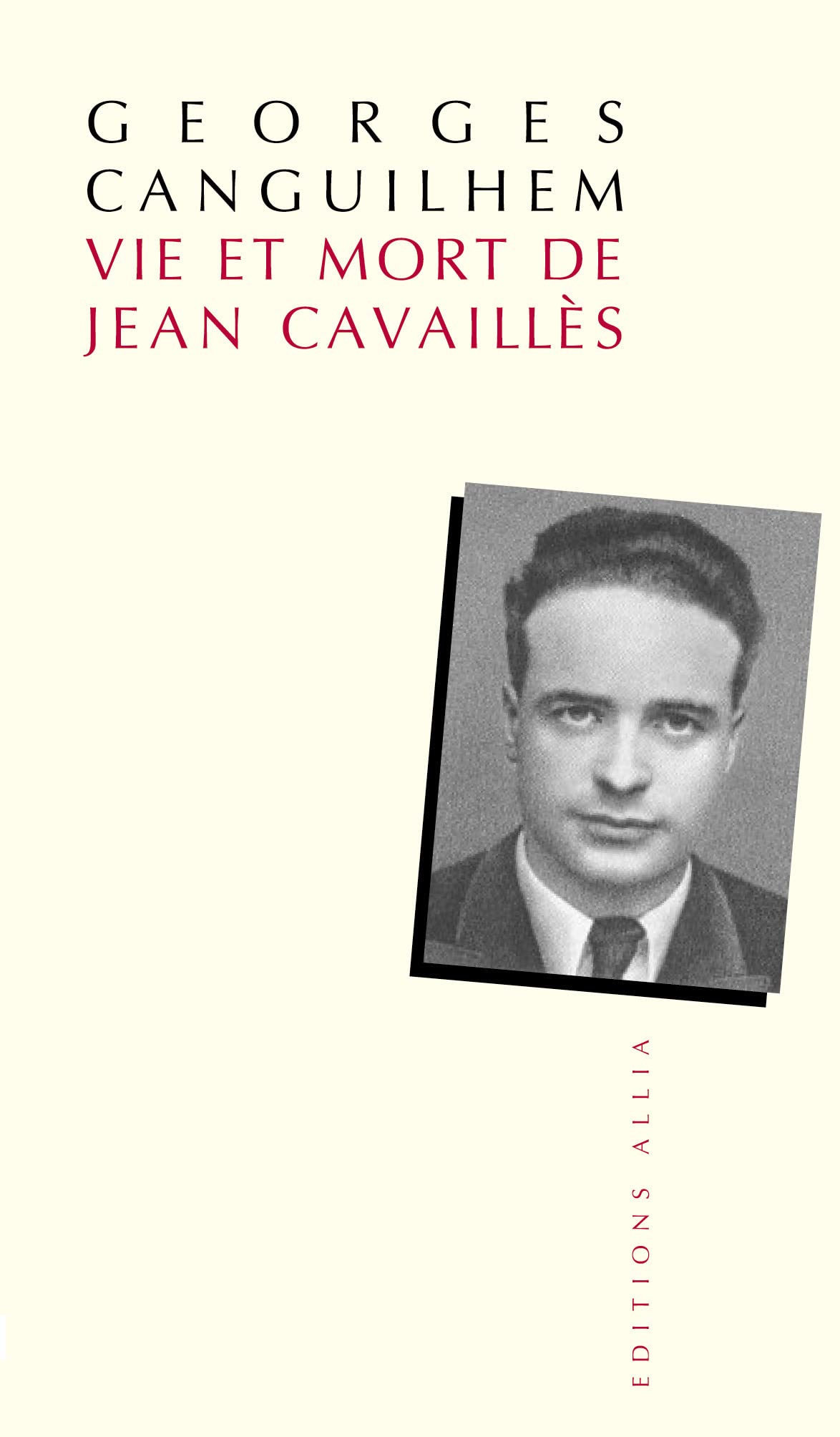 Vie et mort de Jean Cavaillès book