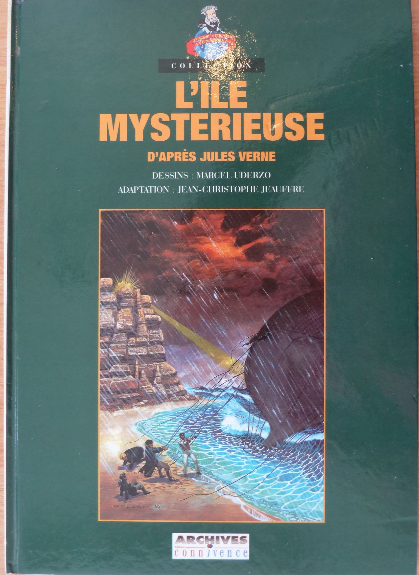 L'île mystérieuse : d'après l'oeuvre de Jules Vernes Books
