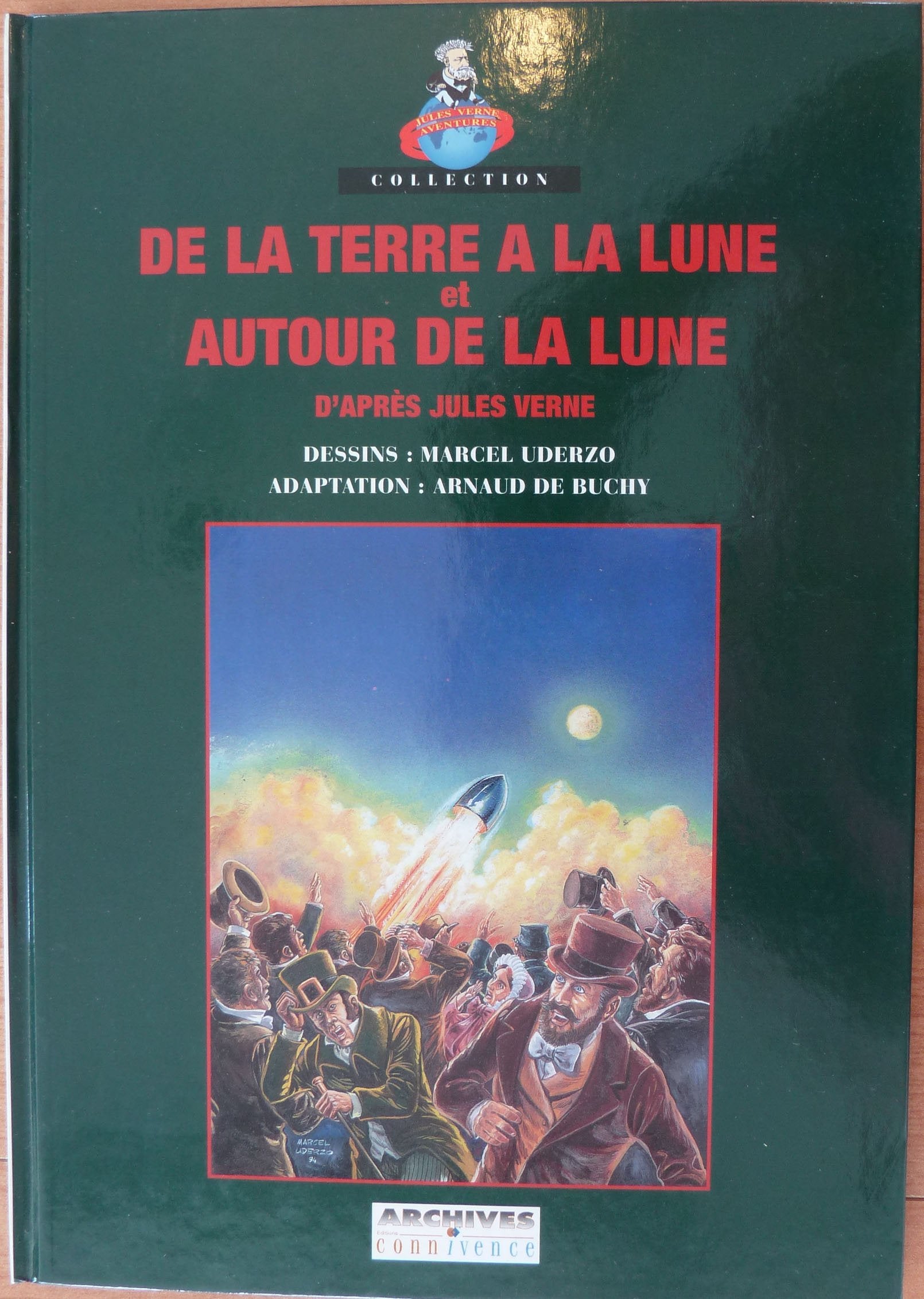 De la terre à la lune : d'après l'oeuvre de Jules Verne book