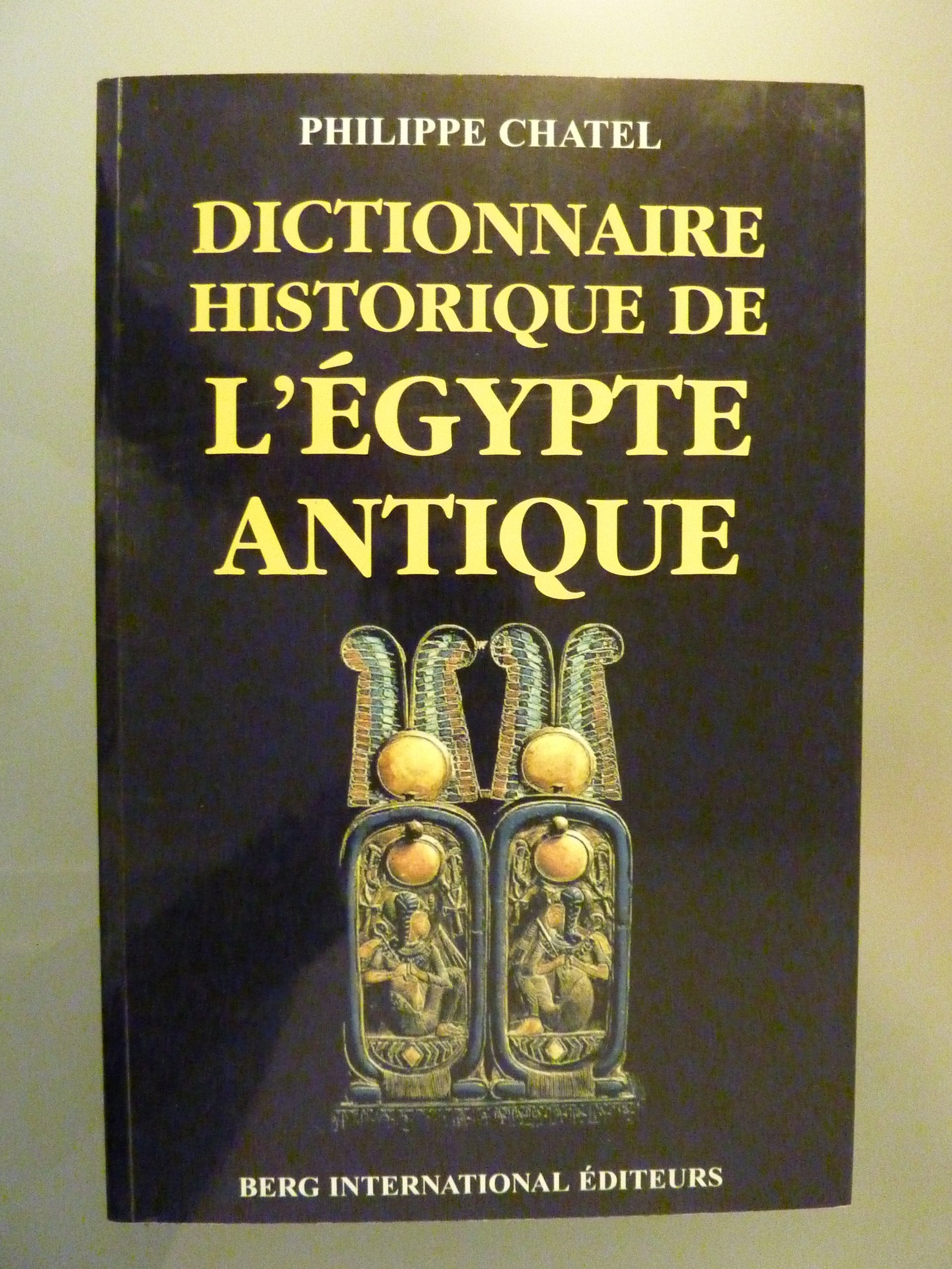Product Image: Dictionnaire historique de l'Egypte antique