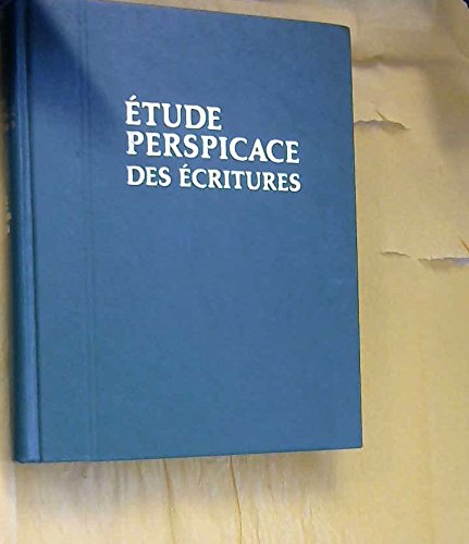 Etude perspicace des écritures.Volum 2: Jérusalem- Zouzim etIndex Books