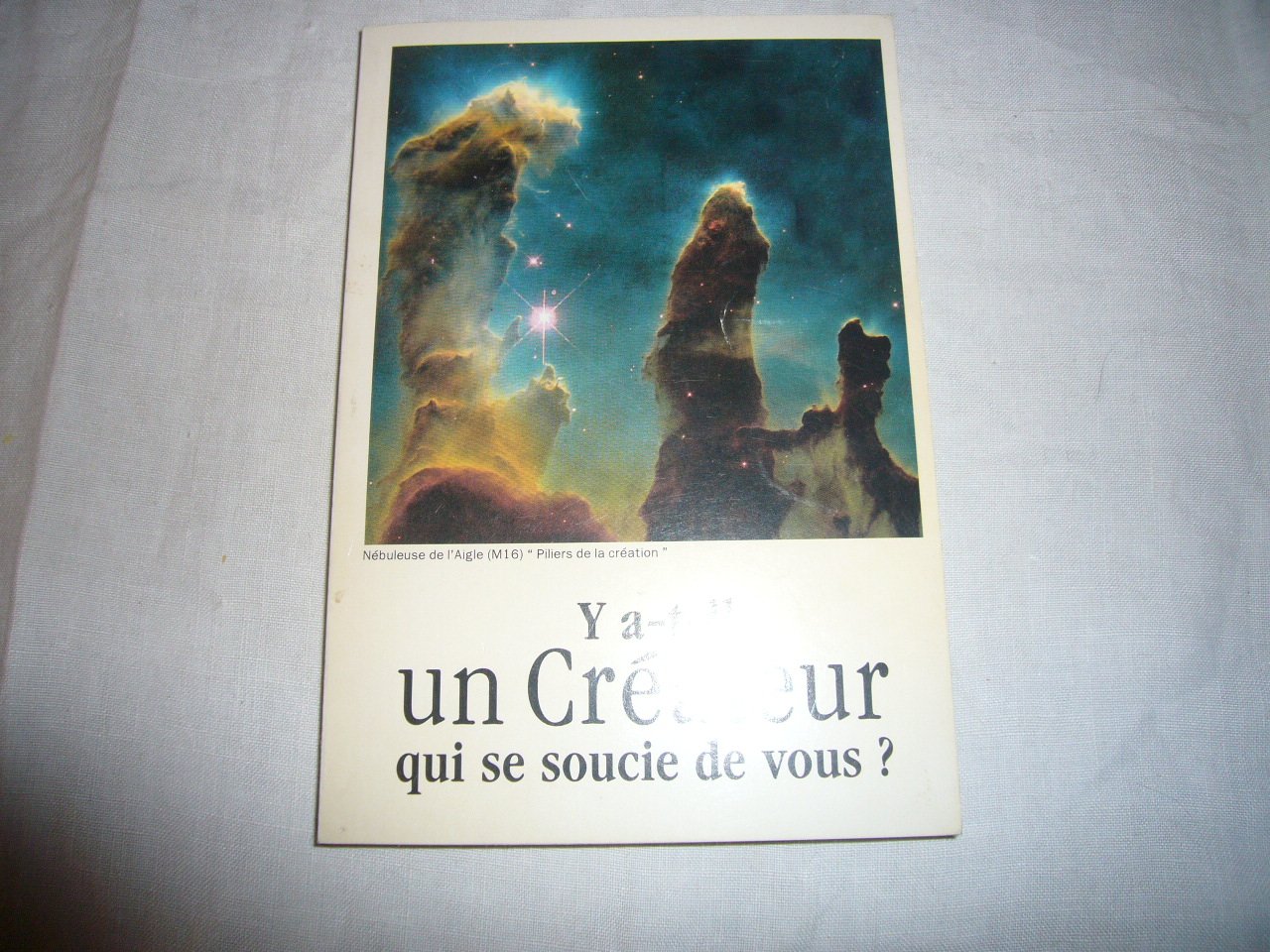 Y a-t-il un créateur qui se soucie de vous ? book