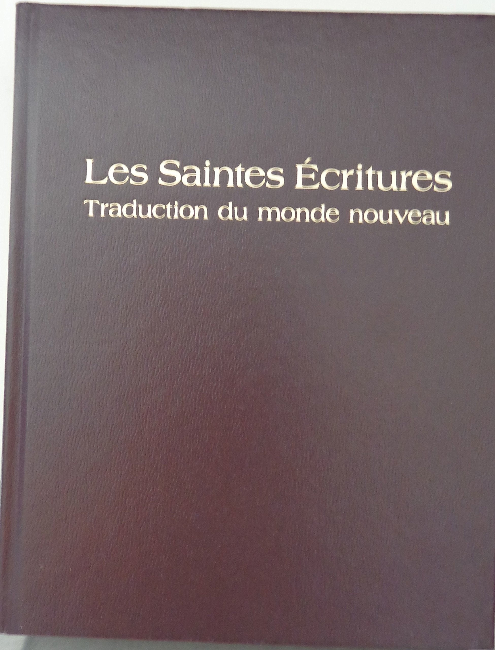 Les saintes écritures Books