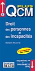 QCMPlus, Droit des personnes et incapacités book