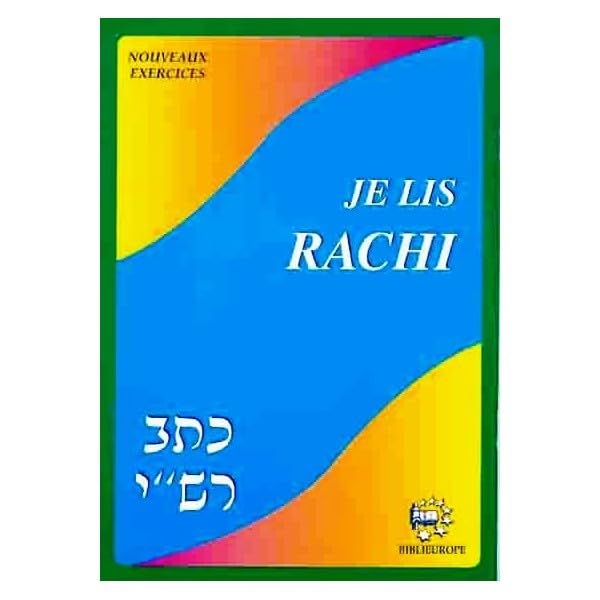 JE LIS RACHI: Cahier d'exercices Non-fiction