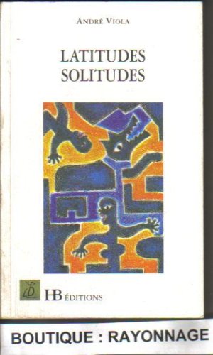 Product Image: Latitudes, solitudes