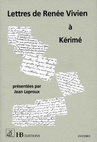 Lettres de Renée Vivien à Kérimé Books