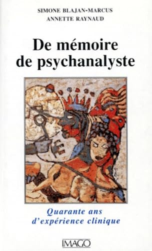 De memoire de psychanalyste Books