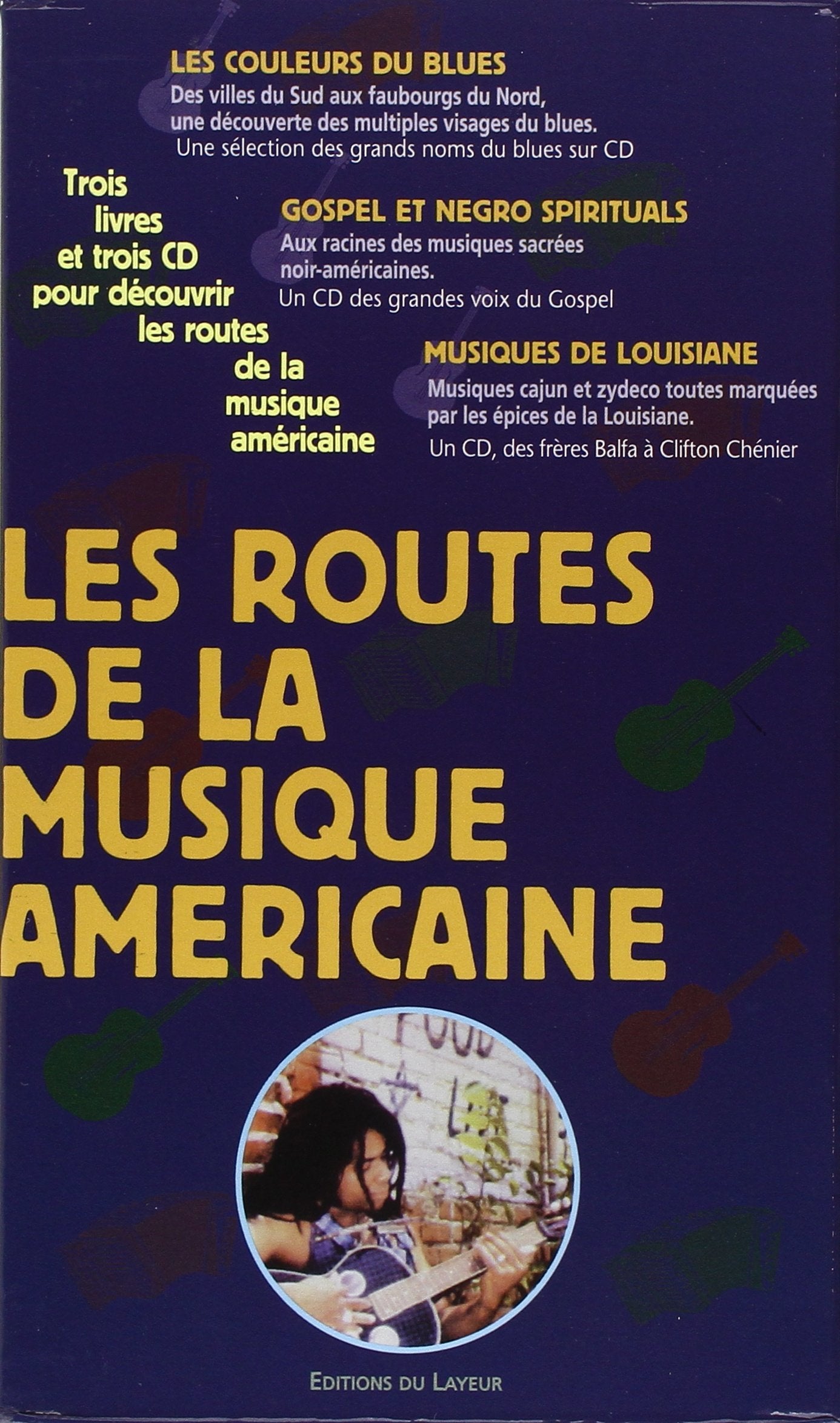 Coffret route de la musique americaine 3vol book