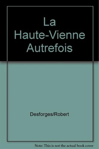 La Haute-Vienne autrefois Books