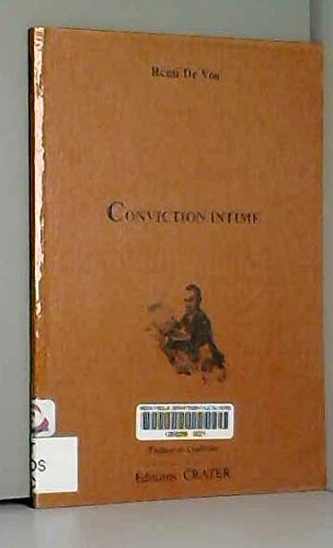 Théâtre en coulisses, n° 33. Conviction intime book
