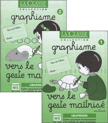 Graphisme Vers le geste maîtrisé Pack en 2 volumes : Fichier Moyenne Section Books