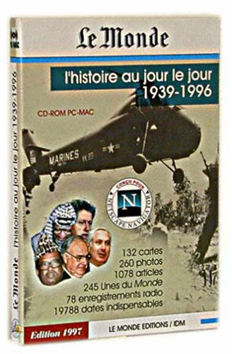 L'histoire au jour le jour 1939-1996. Edition 1997, CD-Rom software